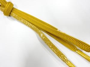 未使用品　正絹　手組帯締め